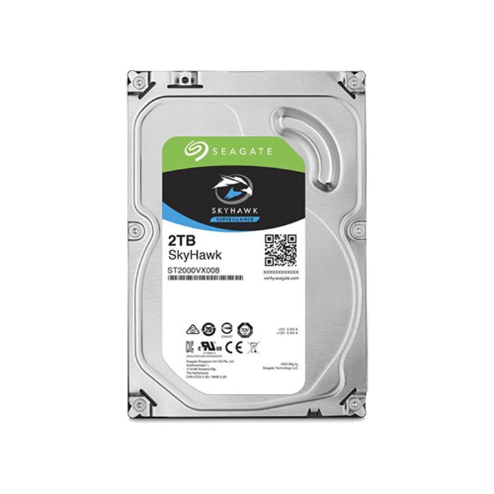 Твърд диск, 2000 GB, Seagate Surveillance