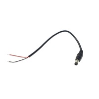 Cablu pentru alimentare cu mufa 5.5x2.1 tata,23 cm