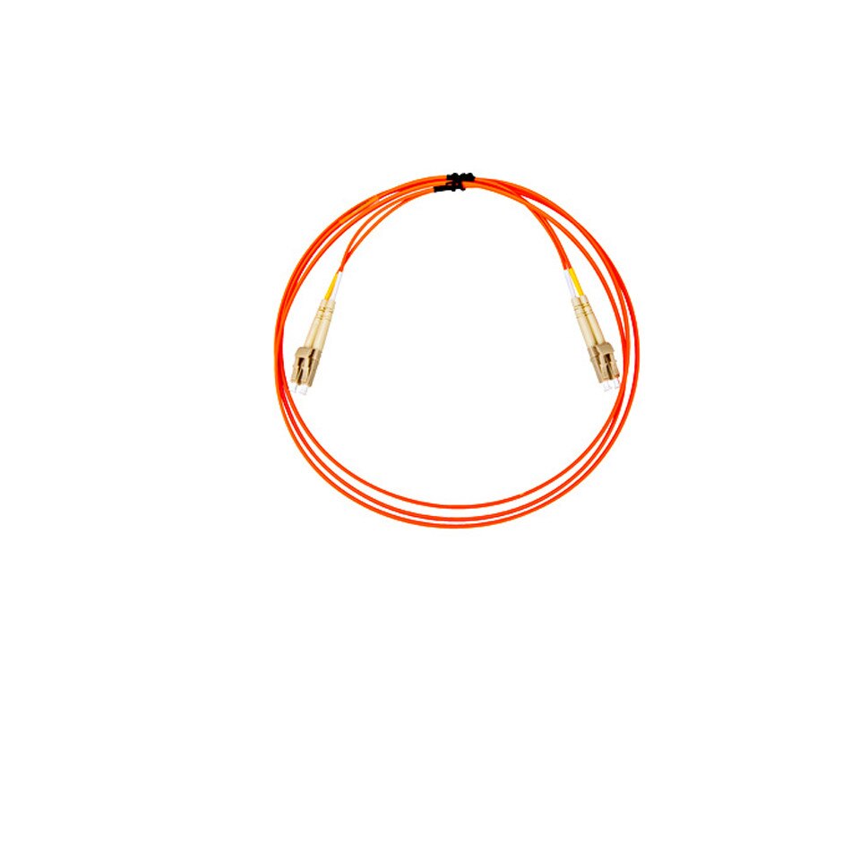 Patchcablu fibra optica duplex, Schrack, mufa LC/LC, fibra 50/125µm OM2 1m