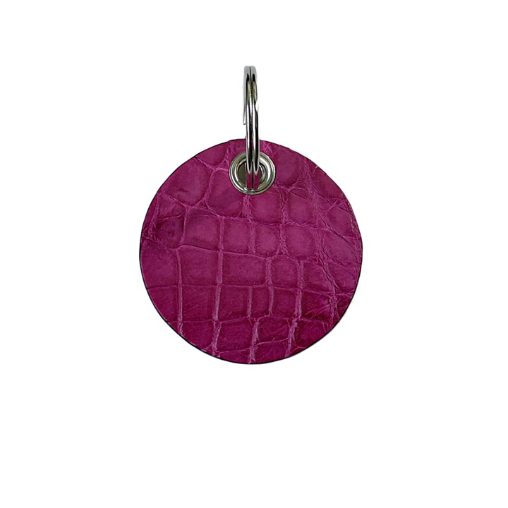 Ambrant krokodil bőr kulcstartó, modell F87