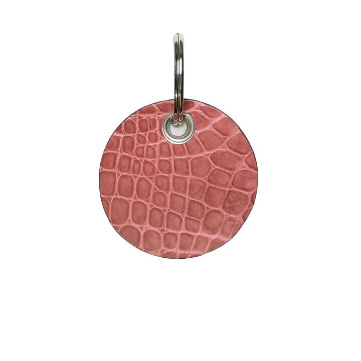 Ambrant krokodil bőr kulcstartó, modell F1