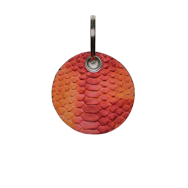 Ambrant kígyó bőr kulcstartó, modell Z 8