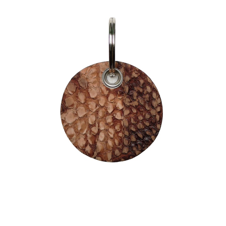 Ambrant kígyó bőr kulcstartó, modell Z 11