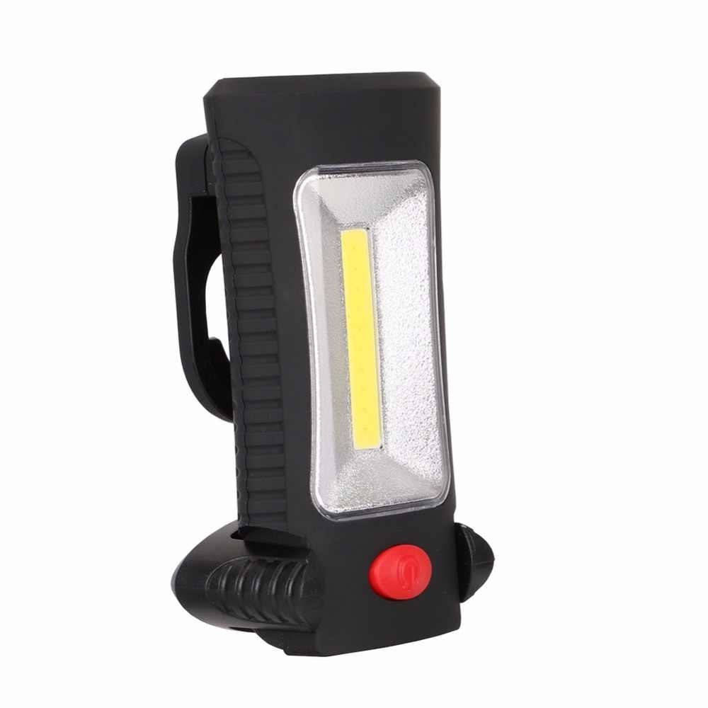 Lanterna , Lampa de Lucru , LED COB , Magnet Pentru Fixare , Agatatoare , Negru
