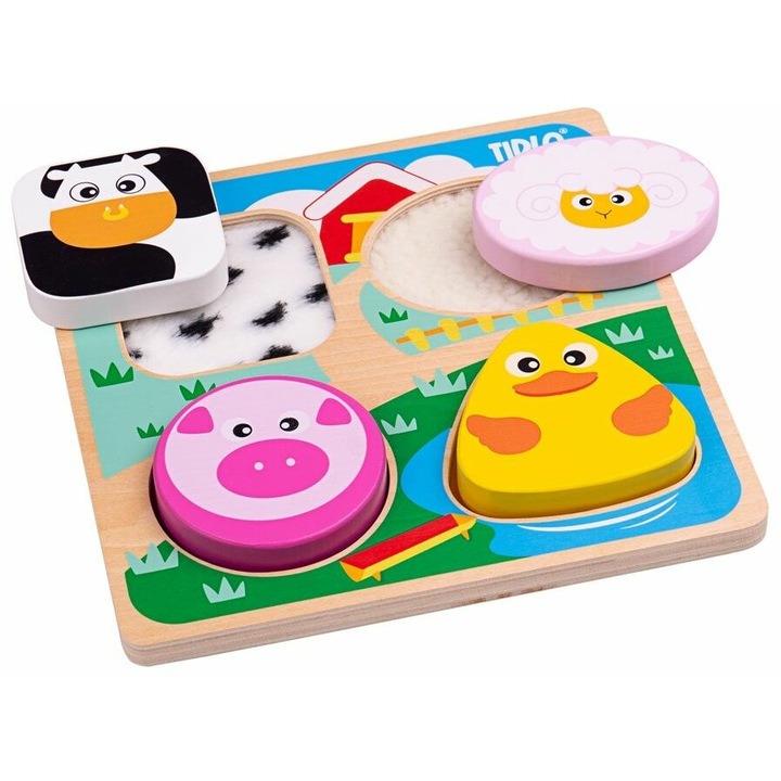 Fából készült érzékszervi puzzle, Farm