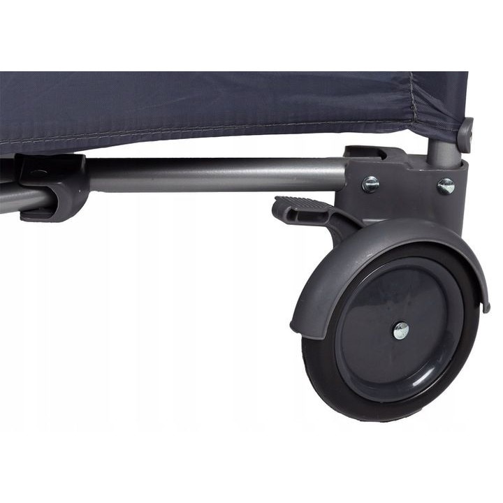 Patut de voiaj pliabil, ECO TRAVEL COT, 1 nivel, intrare laterala cu