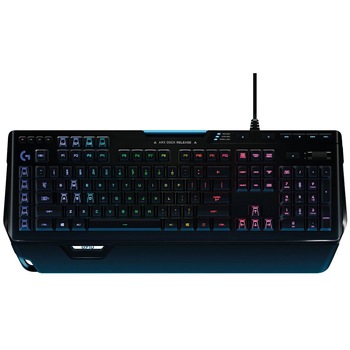 Tastatura mecanica gaming, Logitech 920-008017 G910, Orion Spectrum RGB , model UK, negru Tastatura mecanica gaming, Logitech 920-008017 G910, Orion Spectrum RGB , model UK, negru