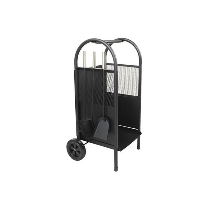 Set Carucior Pentru Lemne, Matura, Vatrai Si Lopata Cenusa