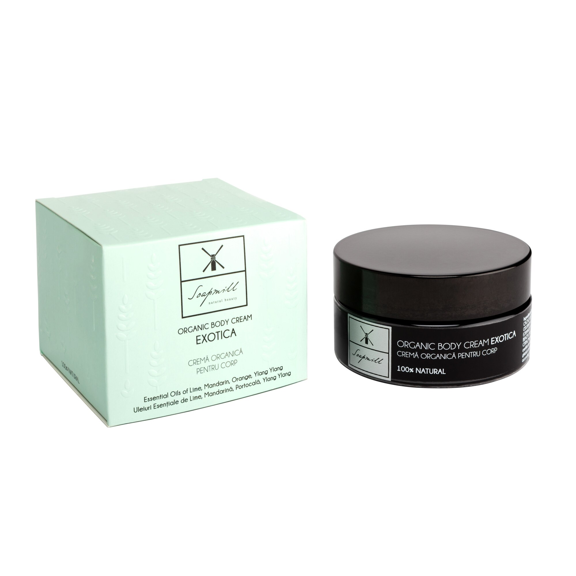 Crema organica pentru corp Soapmill Exotica