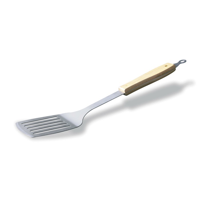 Enders grill spatula, bambusz nyéllel, rozsdamentes acél, 44,5 cm