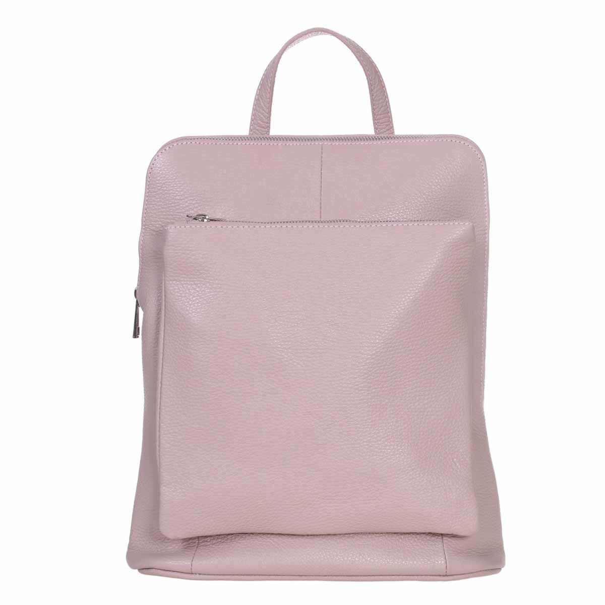 Botine Stiletto cu Capse Piele Naturala, Nude