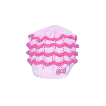 Caciula tricot fetite Perfect PRFF2, Roz, Universala Caciula tricot fetite Perfect PRFF2, Roz, Universala