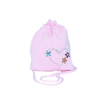Caciula tricot fetite Perfect PRFF6, Roz, Universala Caciula tricot fetite Perfect PRFF6, Roz, Universala