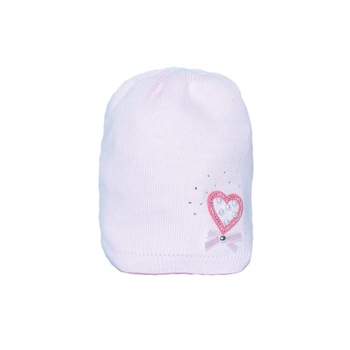 Caciula tricot fetite Perfect PRFF11, Roz, Universala Caciula tricot fetite Perfect PRFF11, Roz, Universala