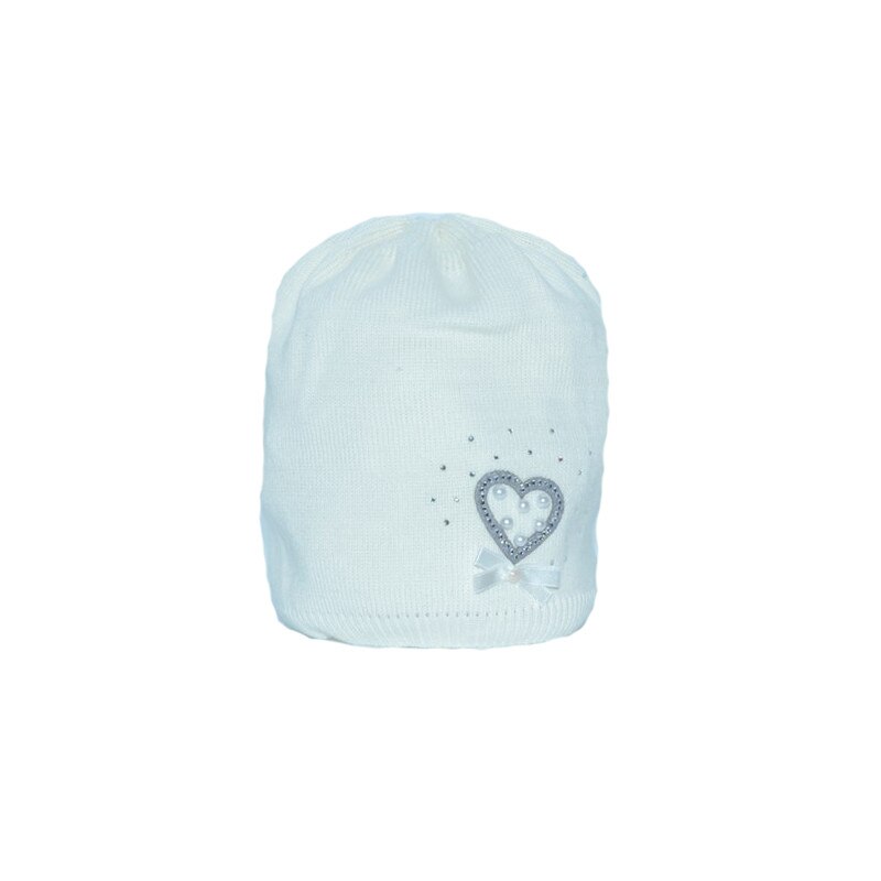 Caciula tricot fetite Perfect PRFF12, Alb, Universala