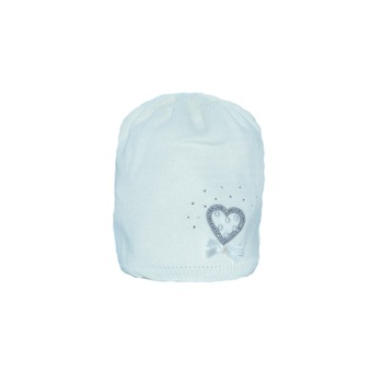 Caciula tricot fetite Perfect PRFF12, Alb, Universala Caciula tricot fetite Perfect PRFF12, Alb, Universala