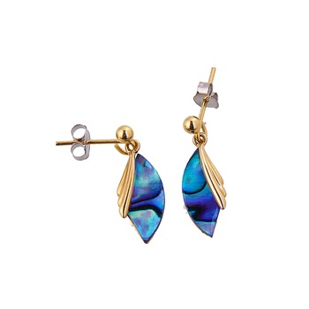 Cercei Ariki cu pietre din Paua Shell PE434 Cercei Ariki cu pietre din Paua Shell PE434