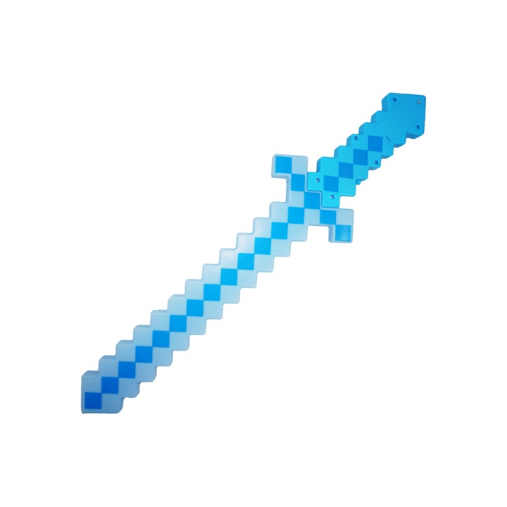 Sabie Minecraft 58 cm, Albastru