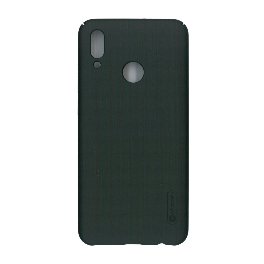 Husa de protectie spate din plastic texturat, pentru Huawei P Smart 2019- Nillkin Frosted Shield, Negru