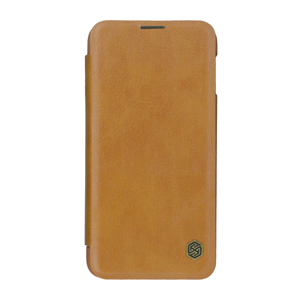 Husa tip carte Nillkin Qin pentru Huawei P30, maro