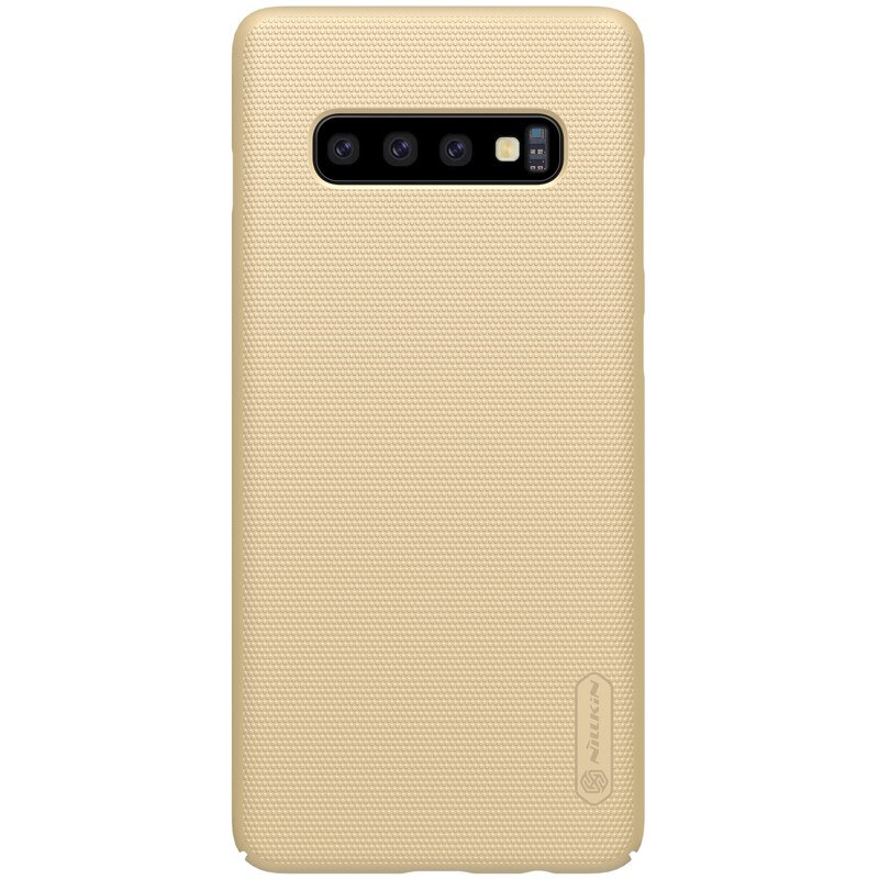 Husa Samsung Galaxy S10 Super Frosted Nillkin Gold