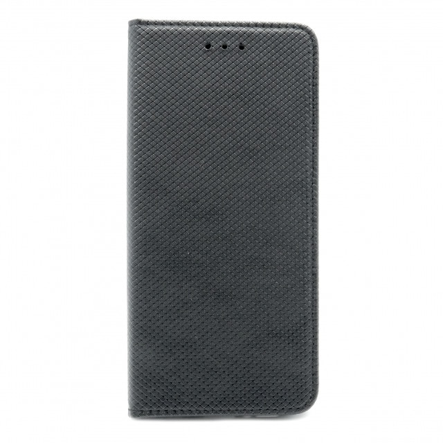 Husa cu magnet Samsung Galaxy A6 Plus 2018 neagra