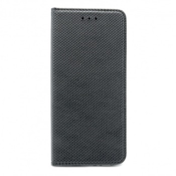 Husa cu magnet Samsung Galaxy A6 Plus 2018 neagra Husa cu magnet Samsung Galaxy A6 Plus 2018 neagra