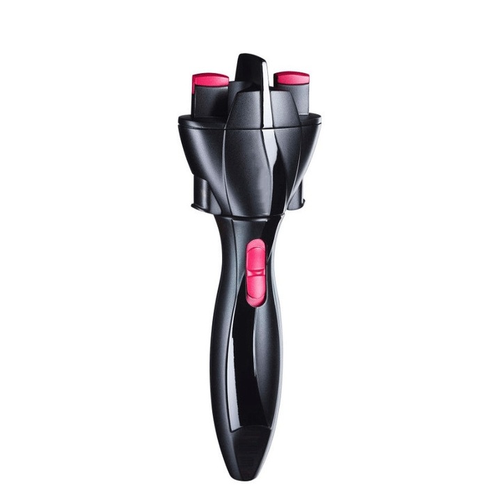 Aparat de impletit SIKS® parul Twist Secret portabil, cu Baterie inclusa,