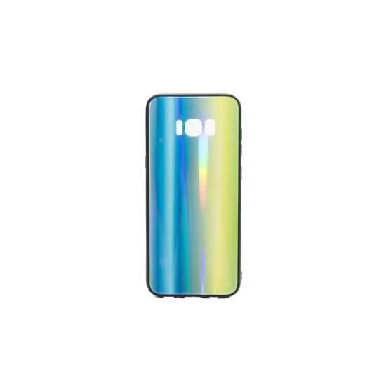 Husa Samsung Galaxy S8 G950 - Iberry Glass Albastru/Verde