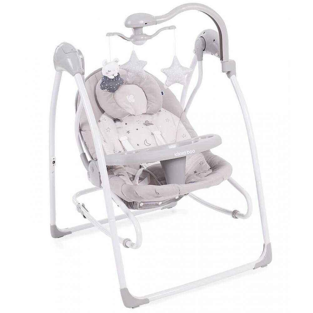 Leagan 2 in 1 cu conectare la priza Mia Stella Grey