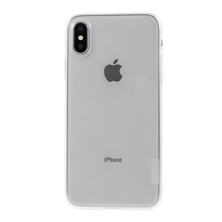 Pachet pentru Apple iPhone Xr Husa X-Level Transparenta + Folie display cu sticla asahi Japonia, Joyshell