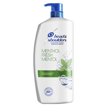 Sampon anti-matreata Head&Shoulders Menthol pentru par gras, 900 ml Sampon anti-matreata Head&Shoulders Menthol pentru par gras, 900 ml