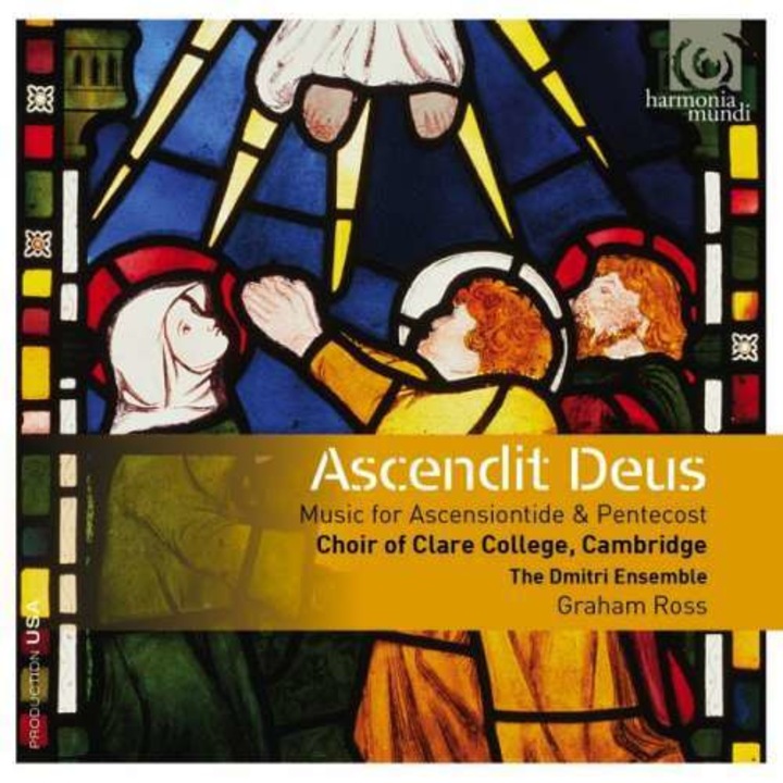 Choir Of Clare College Cambridge Graham Ross: Ascendit Deus Ascensiontide & Pentecost [CD]