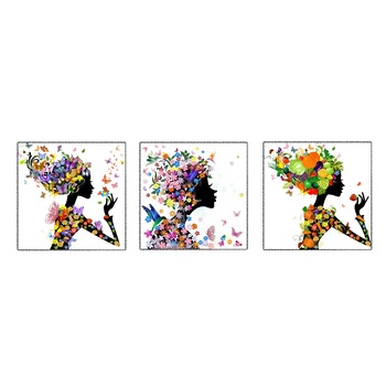 Tablou canvas 3 piese patrat africa 1 (50 x 50 cm) Tablou canvas 3 piese patrat africa 1 (50 x 50 cm)