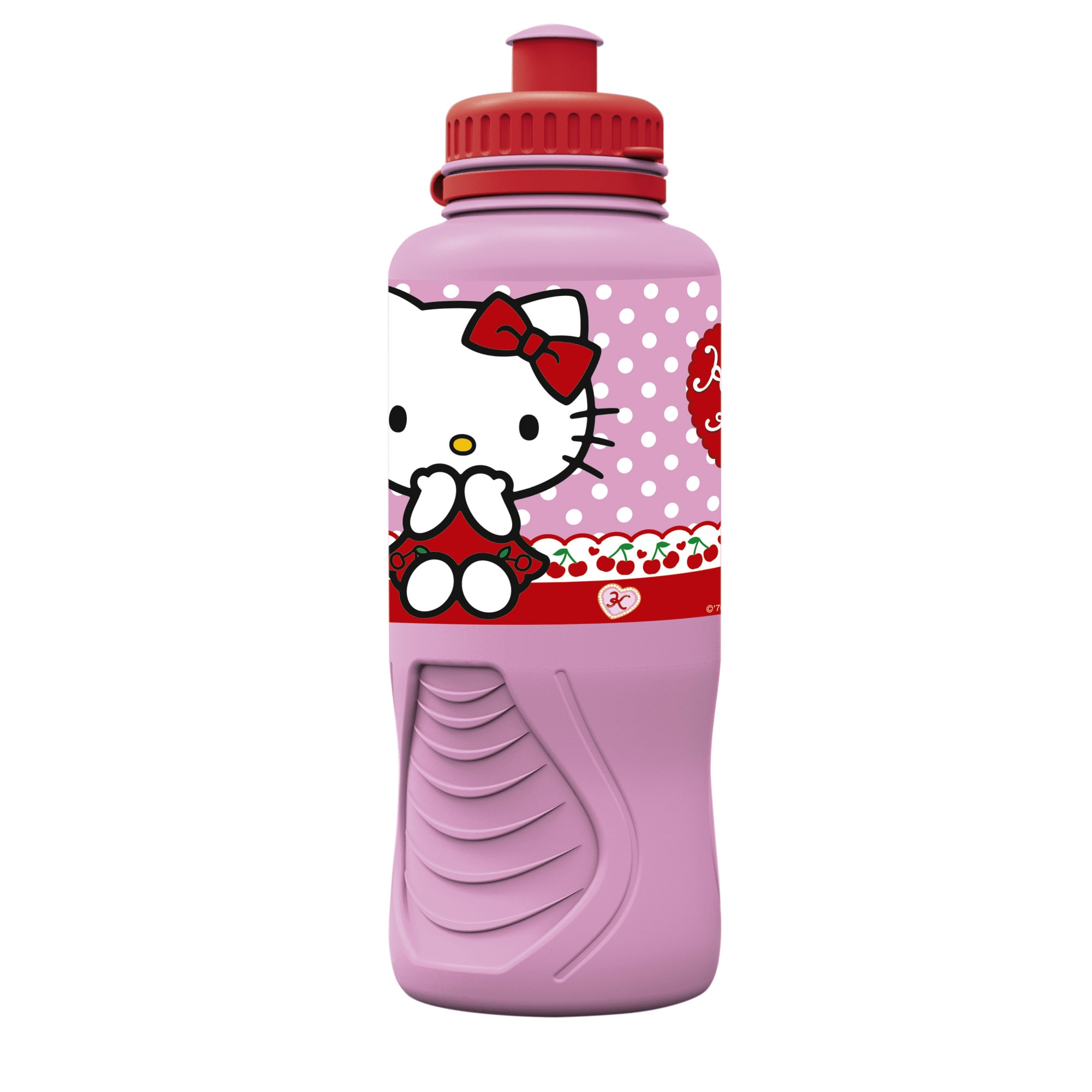 Sticla de plastic, model Hello Kitty, capacitate 400 ml