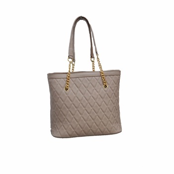 Geanta dama,Zea,piele naturala,bej matlasat Geanta dama,Zea,piele naturala,bej matlasat