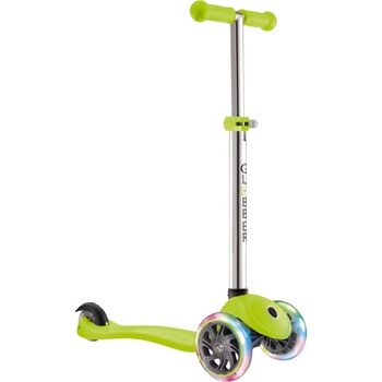 Trotineta pentru copii Globber Primo V2 Lights, verde Trotineta pentru copii Globber Primo V2 Lights, verde