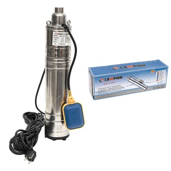 Pompa apa submersibila 1.1KW, 3m3/h, 140m, cu flotor CAMPION QGD1.5-120-1.1 Pompa apa submersibila 1.1KW, 3m3/h, 140m, cu flotor CAMPION QGD1.5-120-1.1