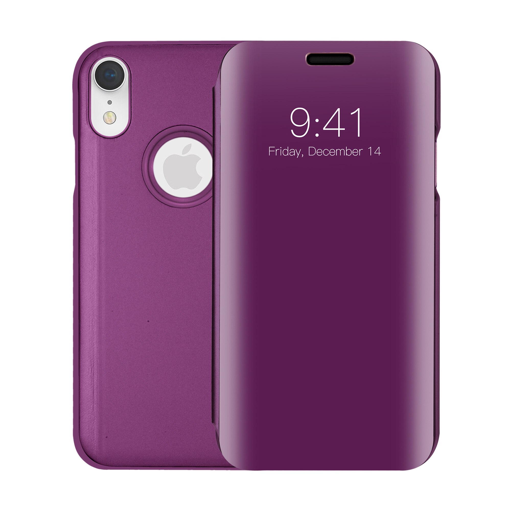 Husa Flip Mirror - iPhone XR - Mov