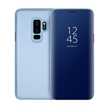 Husa Flip Mirror - Samsung Galaxy S9 Plus - Albastru
