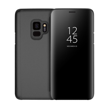 Husa Flip Mirror - Samsung Galaxy S9 - Negru