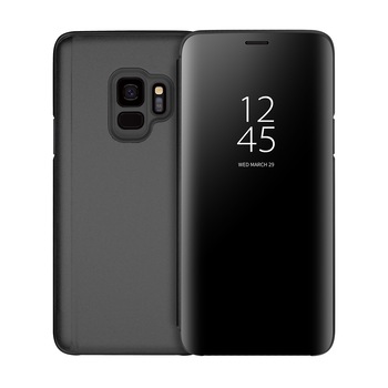 Husa Flip Mirror - Samsung Galaxy S9 - Negru Husa Flip Mirror - Samsung Galaxy S9 - Negru