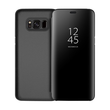 Husa Flip Mirror - Samsung Galaxy S8 Plus - Negru Husa Flip Mirror - Samsung Galaxy S8 Plus - Negru