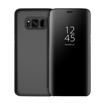 Husa Flip Mirror - Samsung Galaxy S8 - Negru