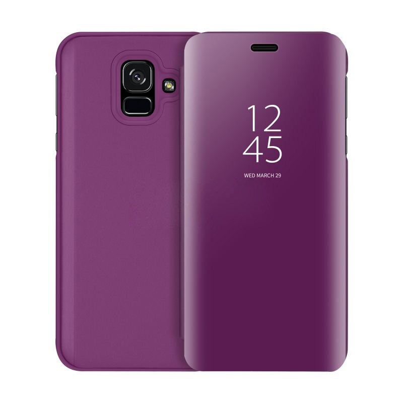 Husa Flip Mirror - Samsung Galaxy A6 (2018) - Mov