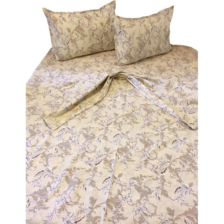 Lenjerie pat dublu, din bumbac 100%, patru piese, by Liz Line-D4118