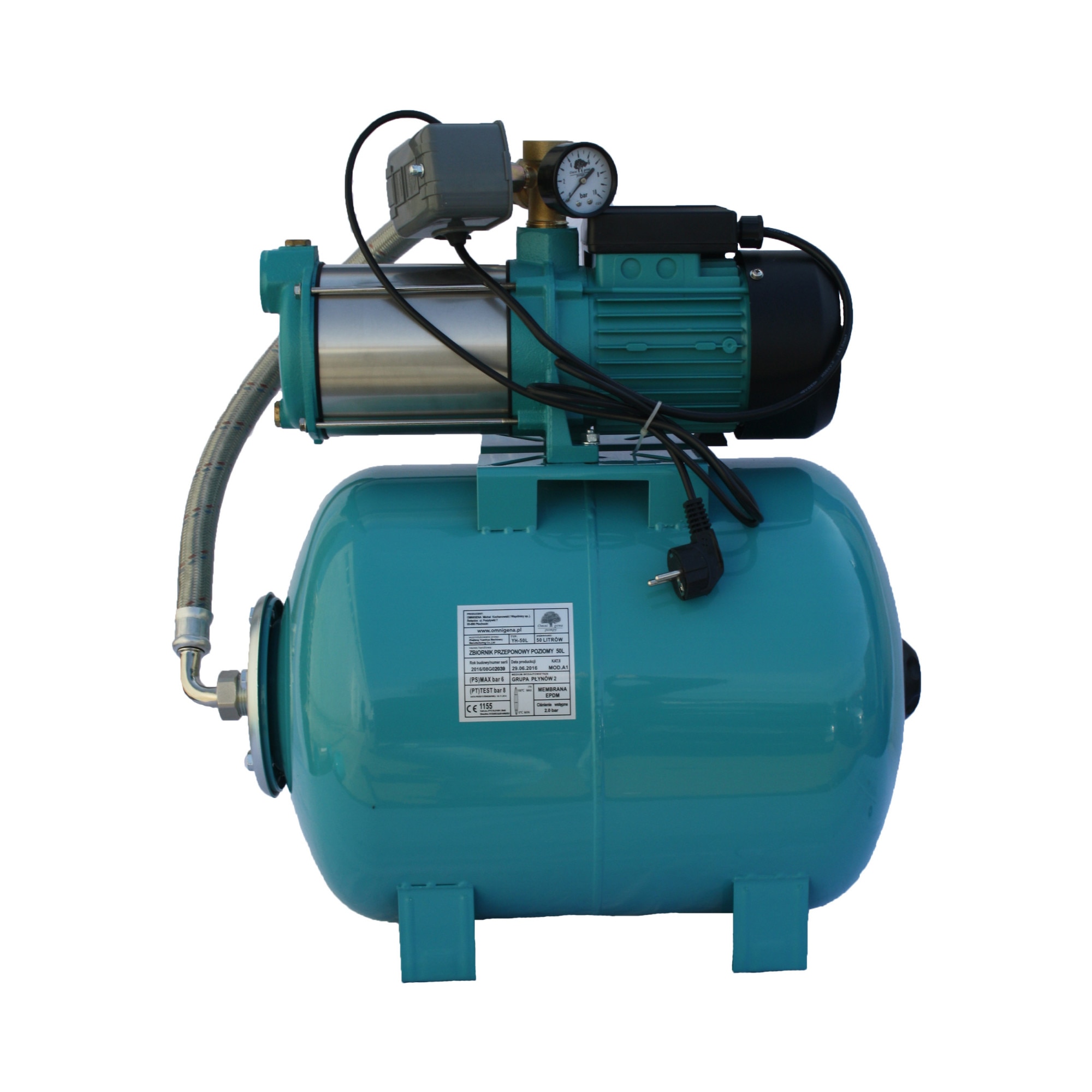 Hidrofor pompa de suprafata APC MRS5/80 rezervor 80 litri, 1.35 Kw