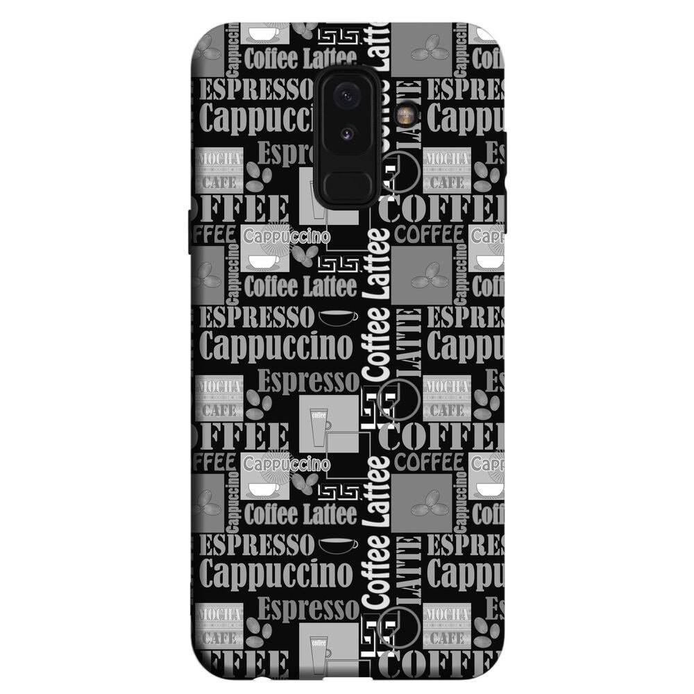 Husa Samsung Galaxy A6 Plus 2018 - Silicon Matte TPU Coffee