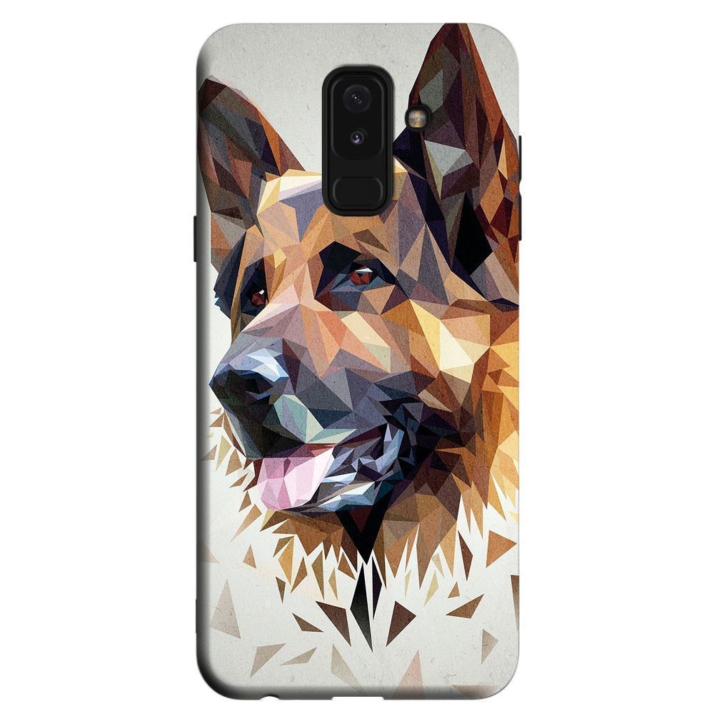 Husa Samsung Galaxy A6 Plus 2018 - Silicon Matte TPU Dog.1