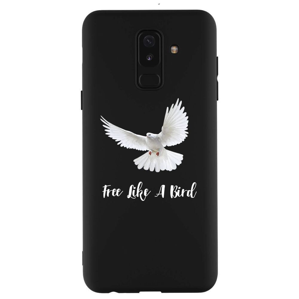 Husa Samsung Galaxy A6 Plus 2018 - Silicon Matte TPU Free Like a Bird